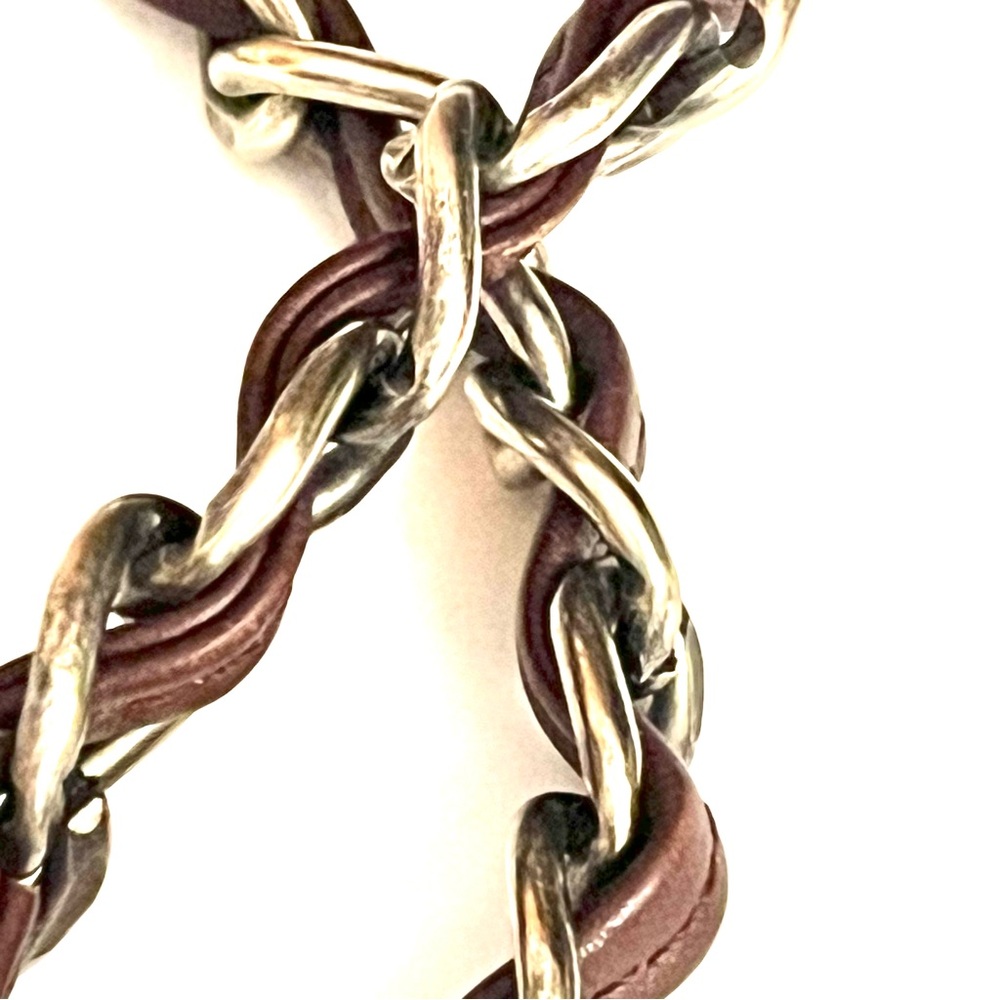 Chanel Toggle Leather Chain Replacement Strap - image 6